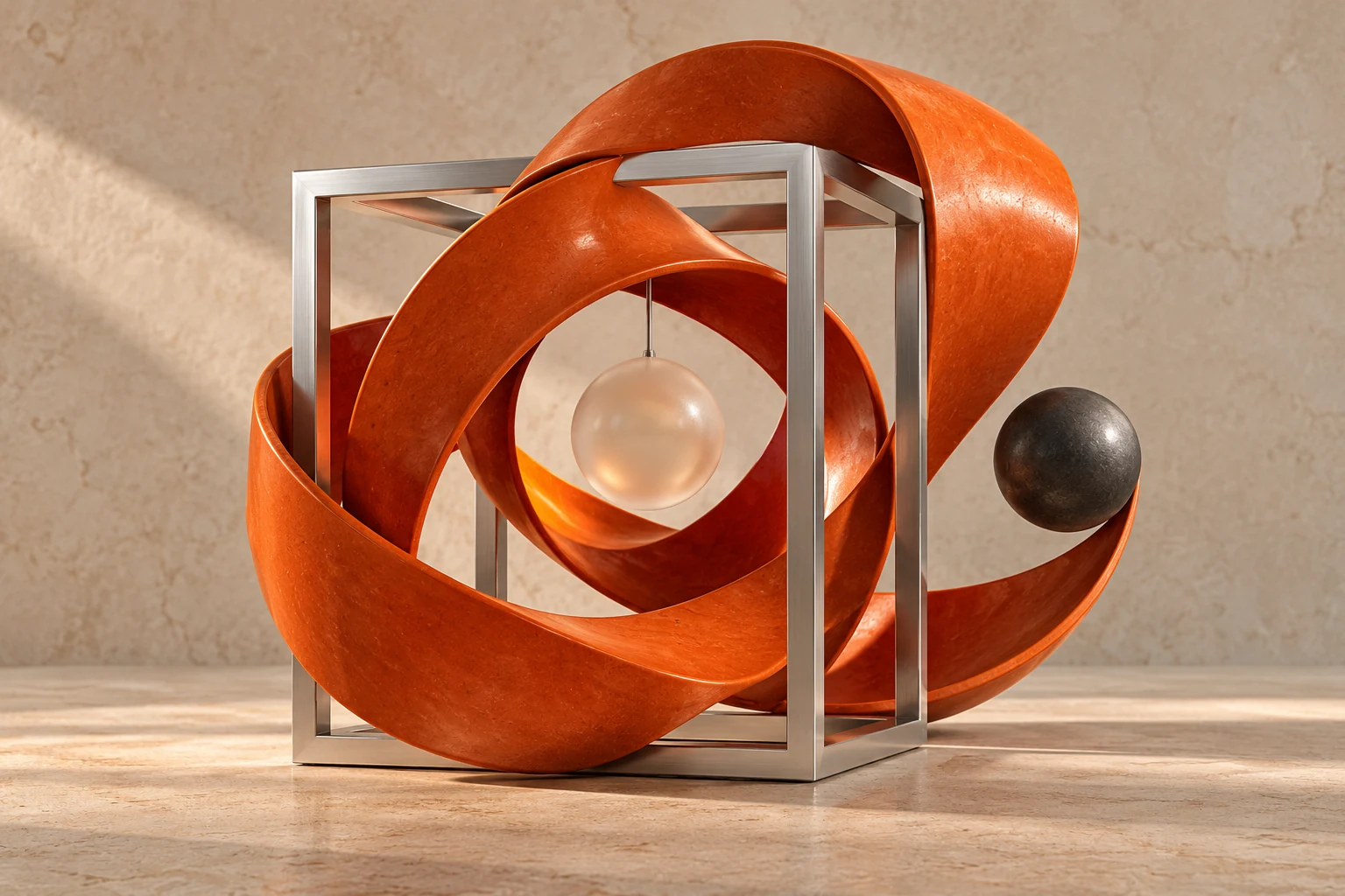 Original rendered sculpture